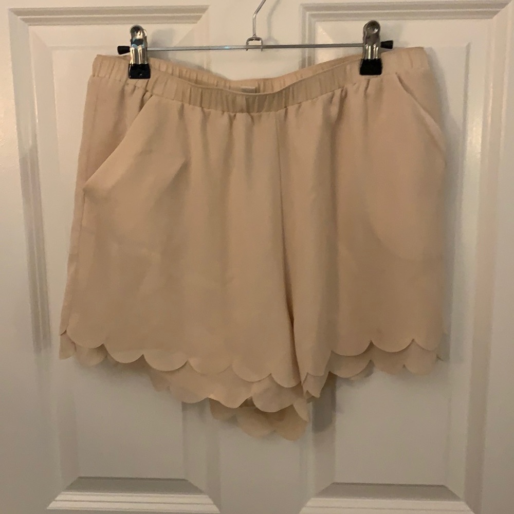 Beige Shorts
